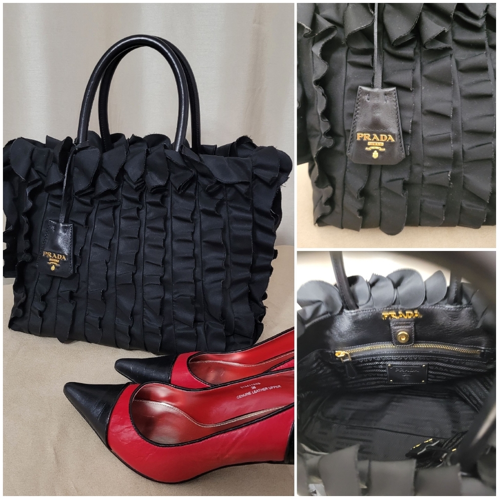 PRADA nylon handbag